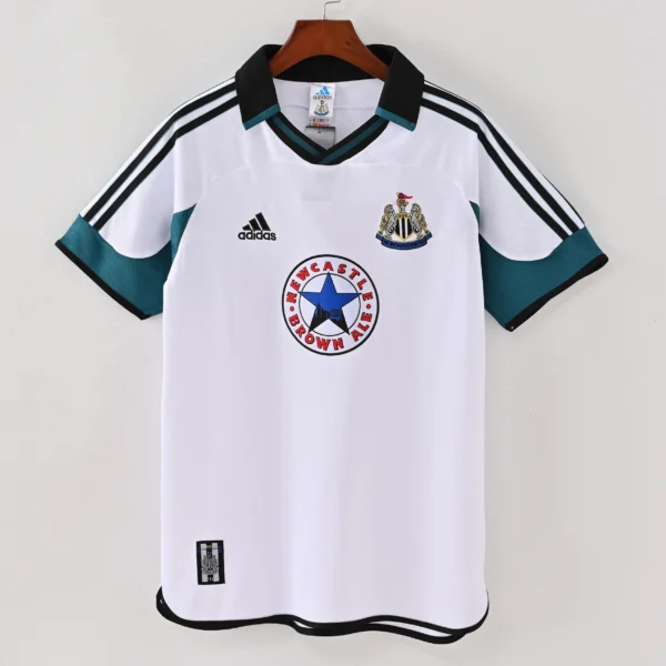 1587bc (577) Retro 1999-2000 Newcastle United Away Jersey