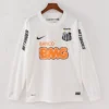 1587bc (580) Retro Long Sleeve 2012-2013 Santos Home Jersey
