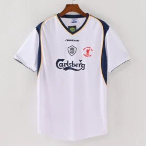1587bc (584) Retro 2001-2002 Liverpool Away Jersey