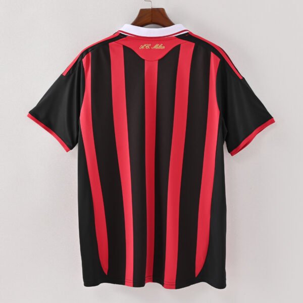 1587bc (593) Retro 2009-2010 AC Milan Home Jersey
