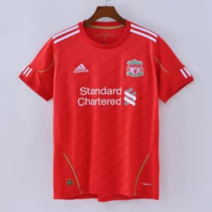 1587bc (594) Retro 2010-2011 Liverpool Home Jersey