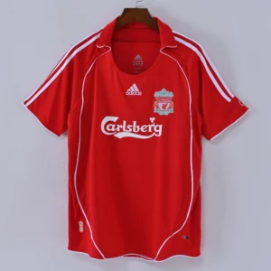 1587bc (603) Retro 2006-2007 Liverpool Home Jersey
