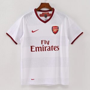 1587bc (611) Retro 2007-2008 Arsenal Away Jersey