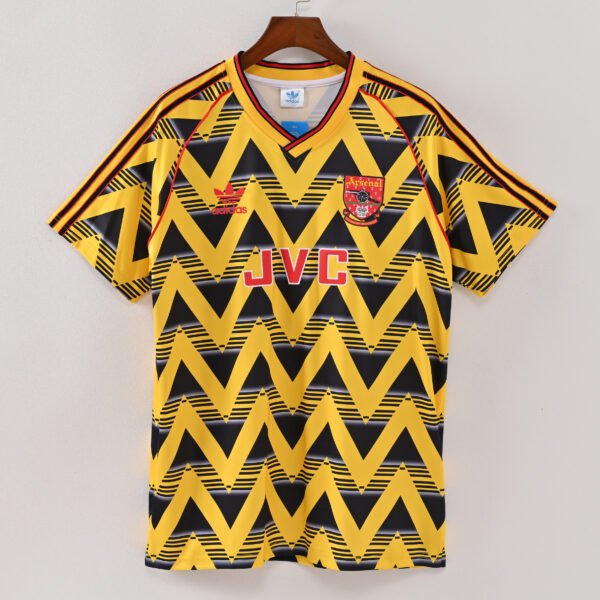 1587bc (615) Retro 1991-1993 Arsenal Away Jersey