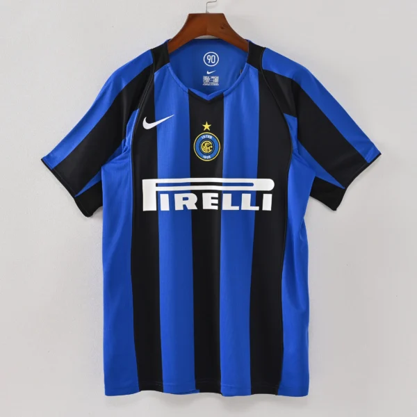 1587bc (632) Retro 2004-2005 Inter Milan Home Jersey