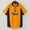 1587bc (636) Retro 2000-2001 Liverpool Away Jersey