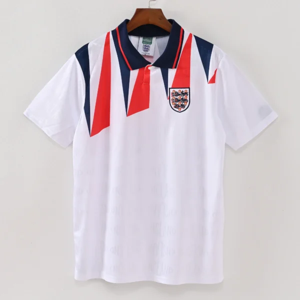 1587bc (638) Retro 1992 England Home Jersey