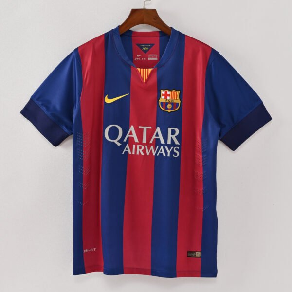 Retro 2014-2015 Barcelona Home Jersey