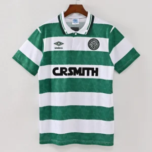 1587bc (642) Retro 1989-1991 Celtic Home Jersey