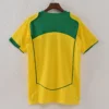 1587bc (663) Retro 2004 Brazil Home Jersey