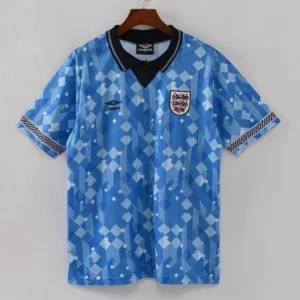 1587bc (664) Retro 1990 England Third Jersey
