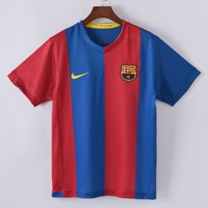 1587bc (677) Retro 2006-2007 Barcelona Home Jersey