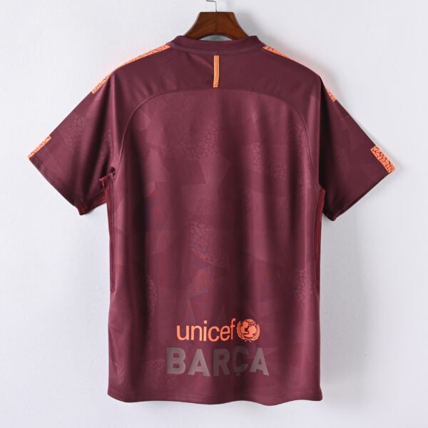 1587bc (679) Retro 2017-2018 Barcelona Third Jersey