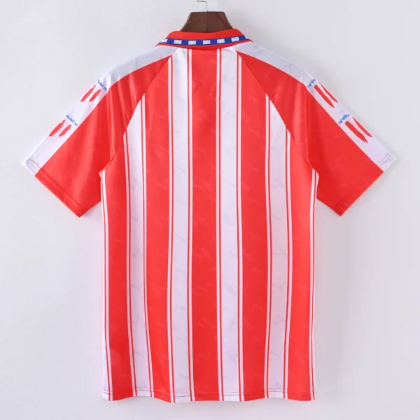1587bc (68) Retro 1994-1995 Atletico de Madrid Home Jersey