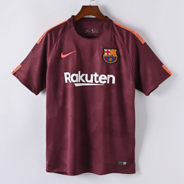 1587bc (680) Retro 2017-2018 Barcelona Third Jersey