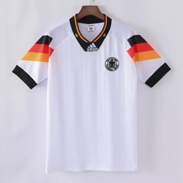 1587bc (689) Retro 1992 Germany Home Jersey