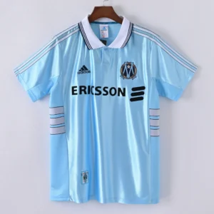 1587bc (696) Retro 1998-1999 Marseille Away Jersey