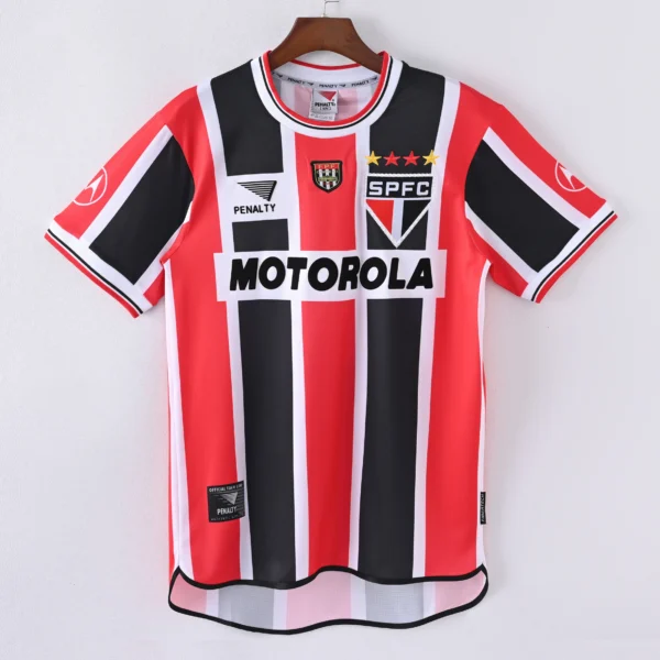 1587bc (75) Retro 2000 Sao Paulo Away Jersey