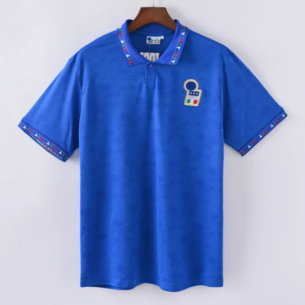 1587bc (77) Retro 1994 Italy Home Jersey