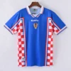 1587bc (87) Retro 1998 Croatia Away Jersey