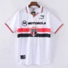 1587bc (93) Retro 2000 Sao Paulo Home Polo Jersey