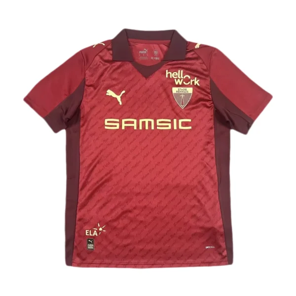 3257aa (79)_1779900035520 26/27 Stade Rennais 125th Anniversary Edition Red Jersey