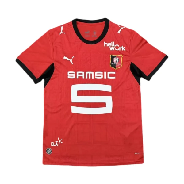 3257aa (81)_1779900036534 26/27 Stade Rennais Home Jersey