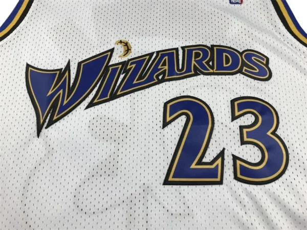 5691 (3)_1 Retro NBA Washington Wizards Jordan #23 Jersey