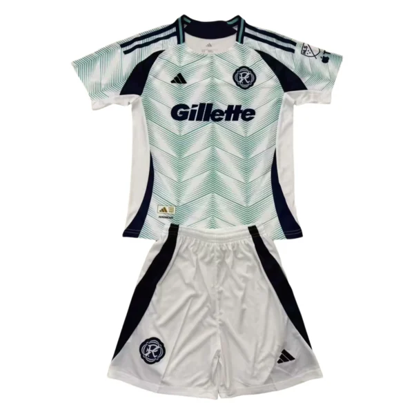 65693a (115) 25/26 New England Revolution Away Set