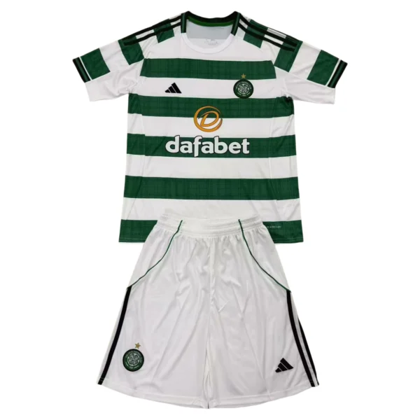 65693a (225) 25/26 Kids Celtic Home Set