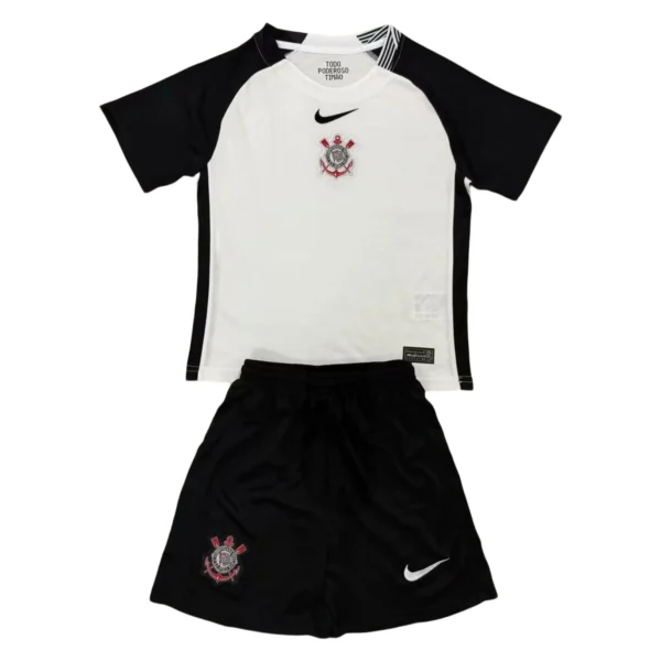 65693a (260) 25/26 Kids Corinthians Home Set