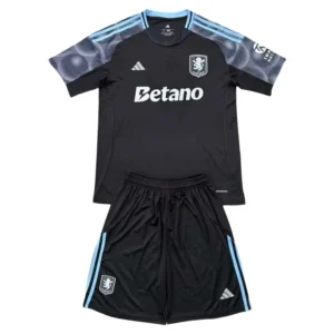 25/26 Kids Aston Villa Away Set
