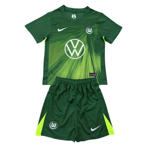 65693a (334) 25/26 Kids Wolfsburg Home Set