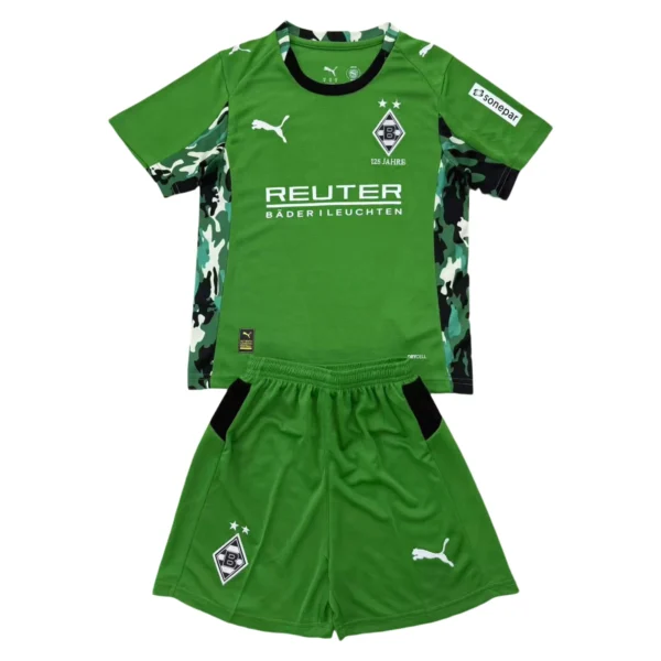 25/26 Kids Monchengladbach Away Set