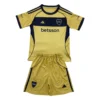 65693a (388) 25/26 Kids Boca Juniors Away Set