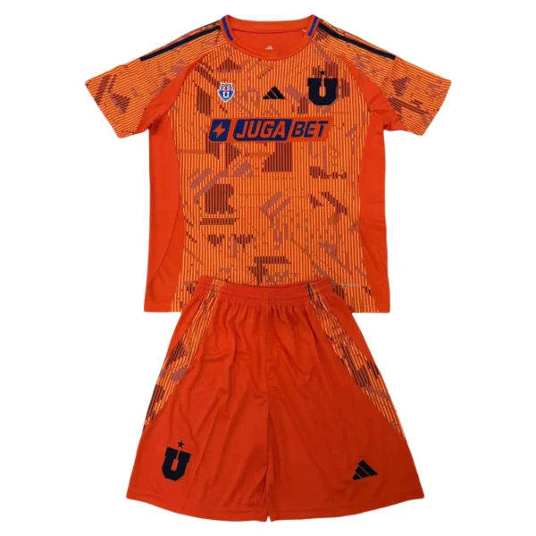 65693a (40) 25/26 Kids Universidad de Chile Away Set