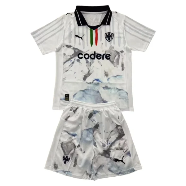 65693a (420) 25/26 Kids Monterrey FIFA Club World Cup Away Set
