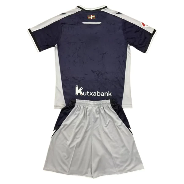 65693a (456) 25/26 Kids Real Sociedad Away Set