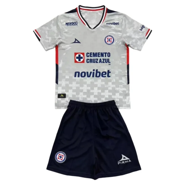 65693a (471) 25/26 Kids Cruz Azul Away Set