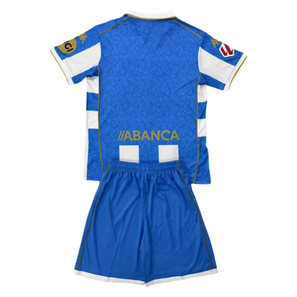 25/26 Kids Deportivo La Coruna Home Set