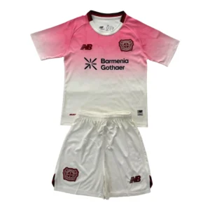65693a (520) 25/26 Kids Leverkusen Away Set