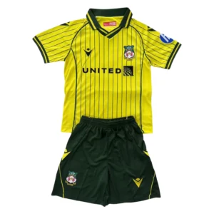65693a (539) 25/26 Kids Wrexham Away Set