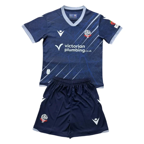25/26 Kids Bolton Wanderers Away Set