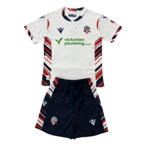 65693a (595) 25/26 Kids Bolton Wanderers Home Set