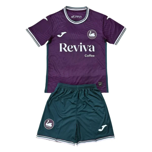 65693a (671) 25/26 Kids Swansea City Away Set