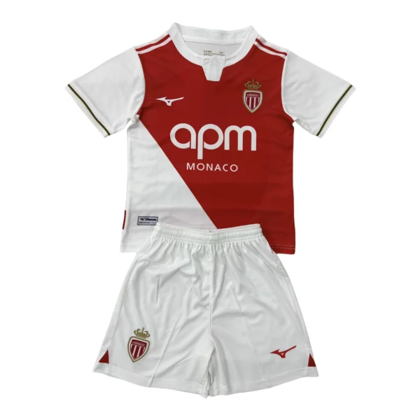 65693a (682) 25/26 Kids Monaco Away Set