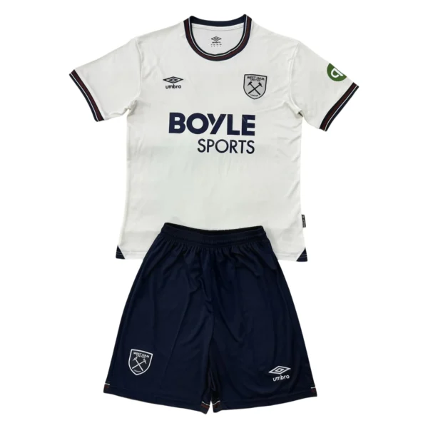 65693a (719) 25/26 Kids West Ham United Away Set