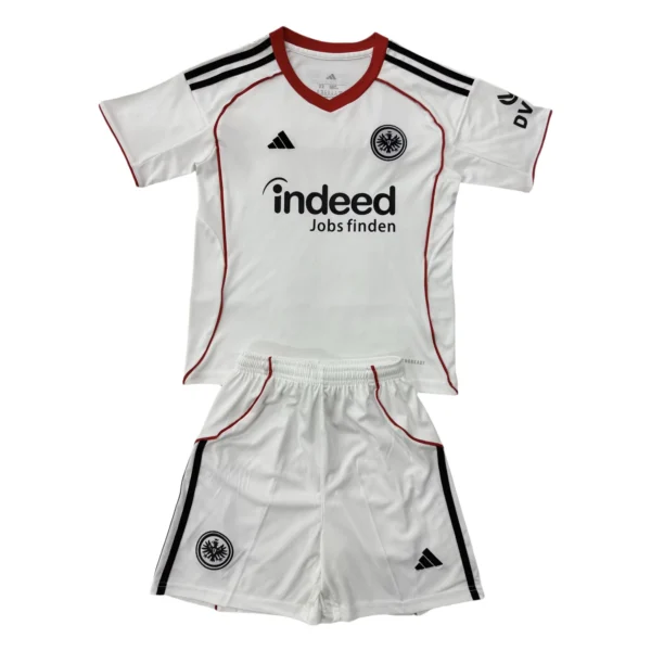 65693a (771) 25/26 Kids Frankfurt Away Set