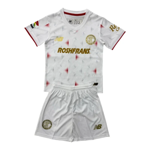 65693a (777) 25/26 Kids Toluca Away Set
