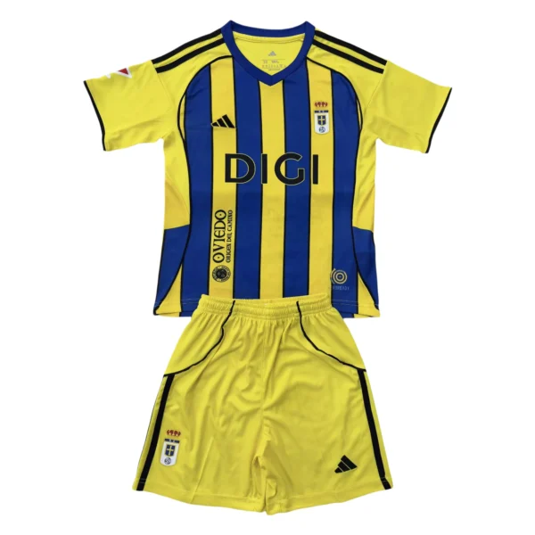 65693a (857) 25/26 Kids Real Oviedo Away Set